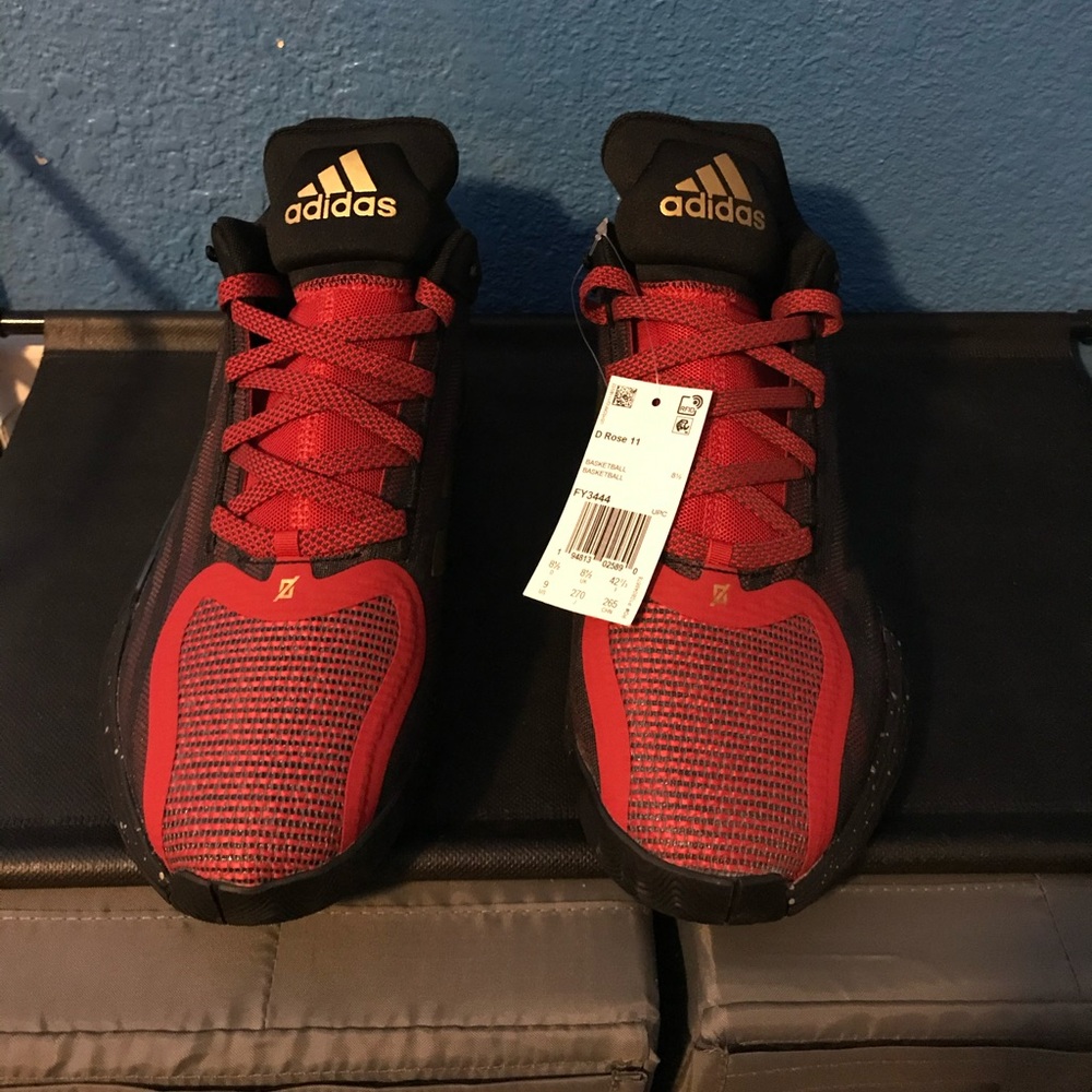 ADIDAS DERRICK ROSE 11 Chinese New Year Black/Red Men's Basketball Shoes FY3444
